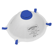 Sealey Cup Mask Valved FFP2 - Pack of 10