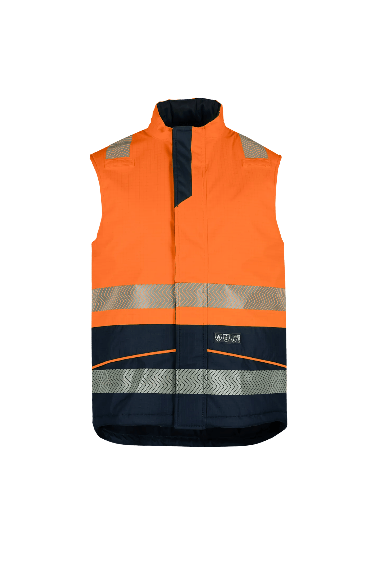 Sioen Vikja Flame Retardant Anti-Static Hi-Vis Bodywarmer