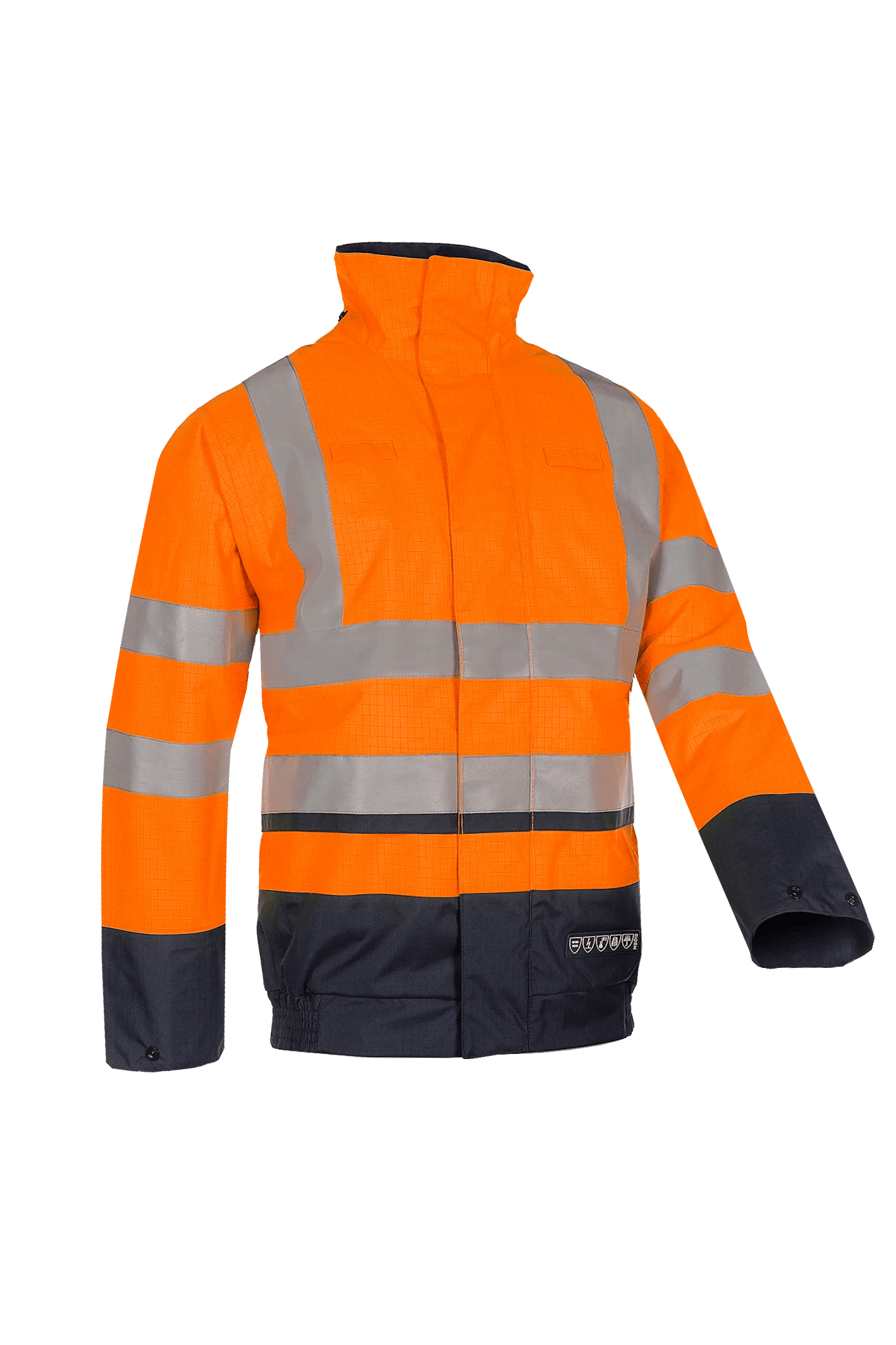 Sioen Jibou Flame Retardant Anti-Static Hi-Vis Rain Bomber Jacket
