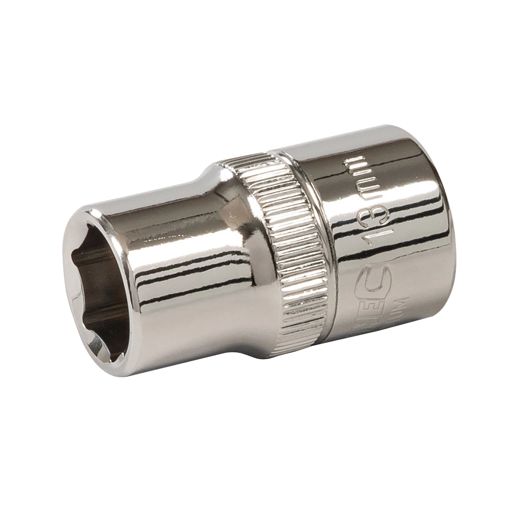 Silverline Socket 1/2" Drive 6pt Metric