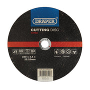 Draper Tools Flat Stone Cutting Disc, 230 x 2.5 x 22.23mm