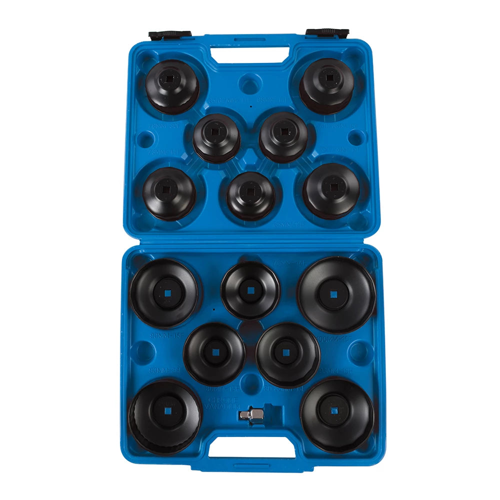 Silverline Oil Filter Wrench Set 15Pce