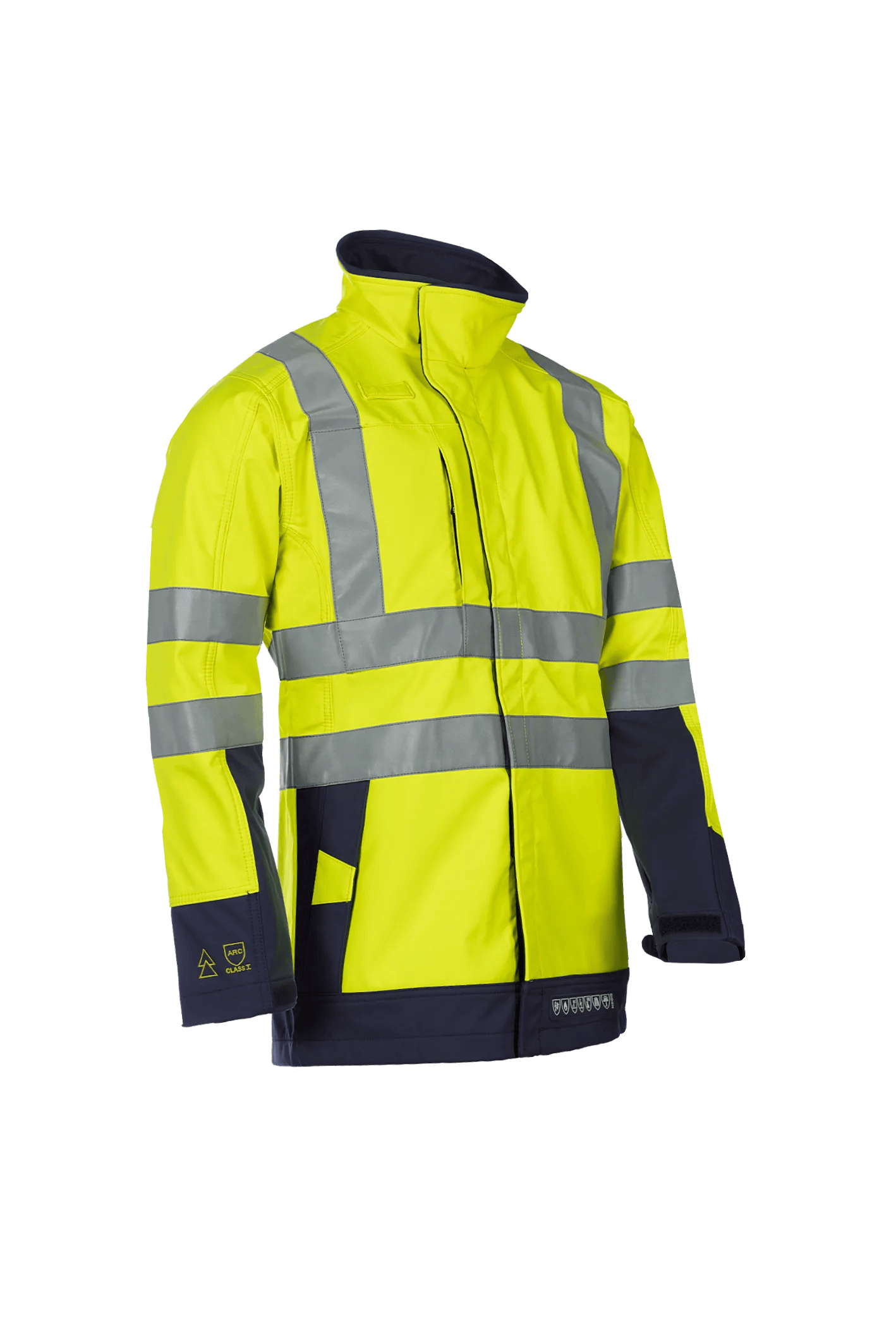Sioen Playford Hi-Vis Softshell With Arc Protection