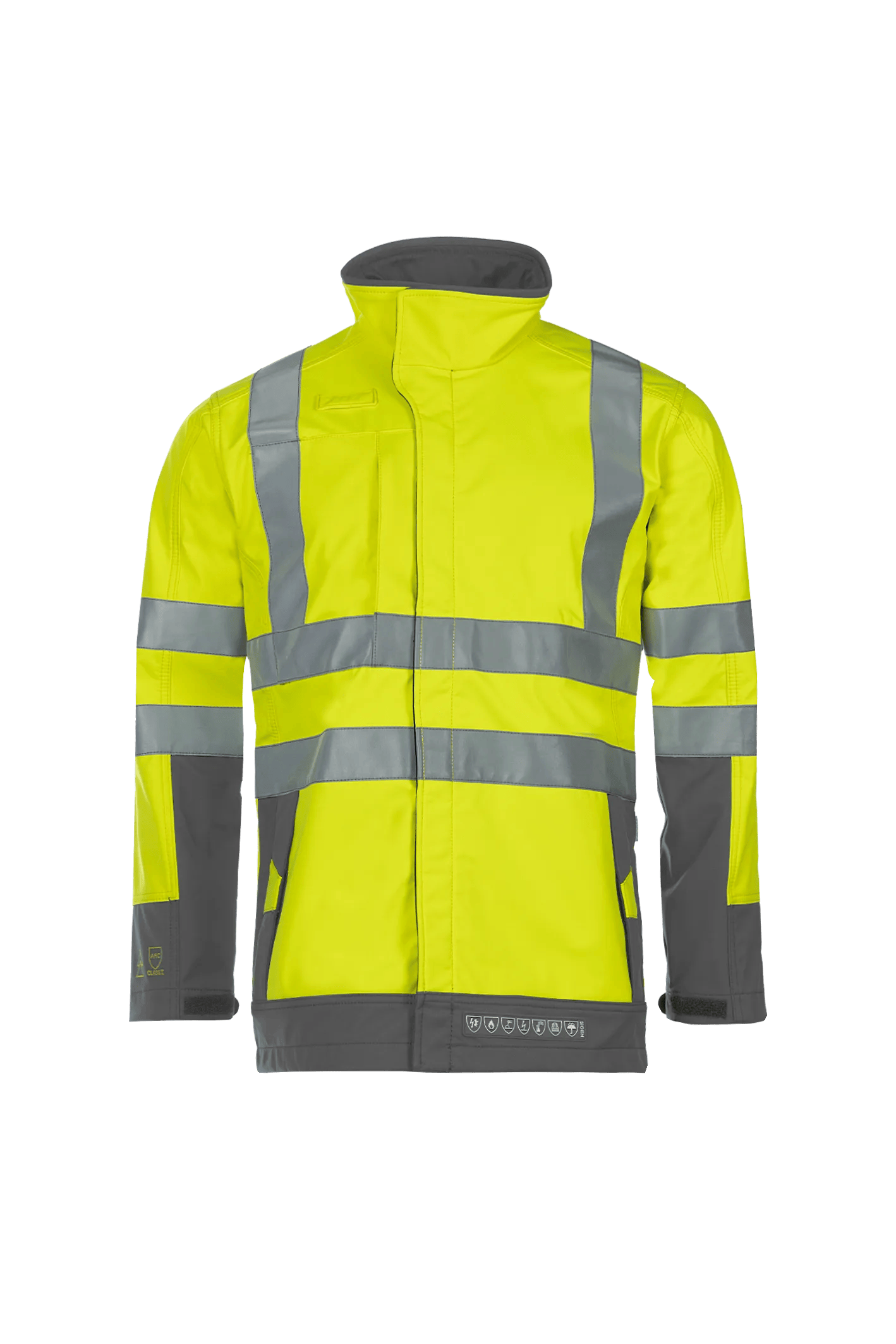 Sioen Playford Hi-Vis Softshell With Arc Protection