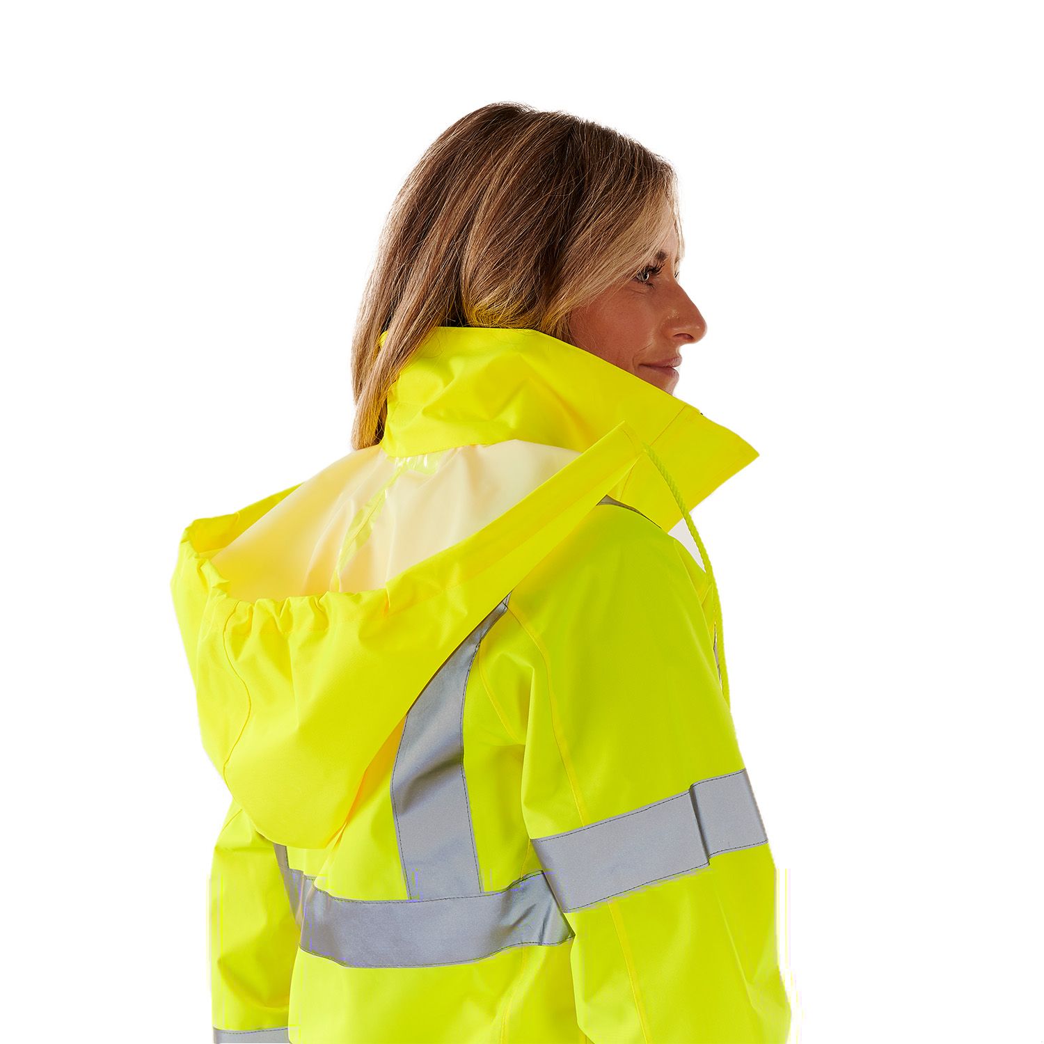 Supertouch Ladies Hi Vis Yellow Sophia Lightweight Jacket