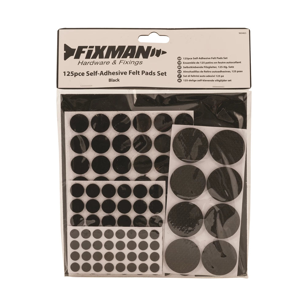 Fixman Self-Adhesive Pad Set 125Pce