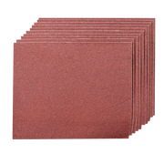 Silverline Emery Cloth Sheets 10Pk - 80 Grit