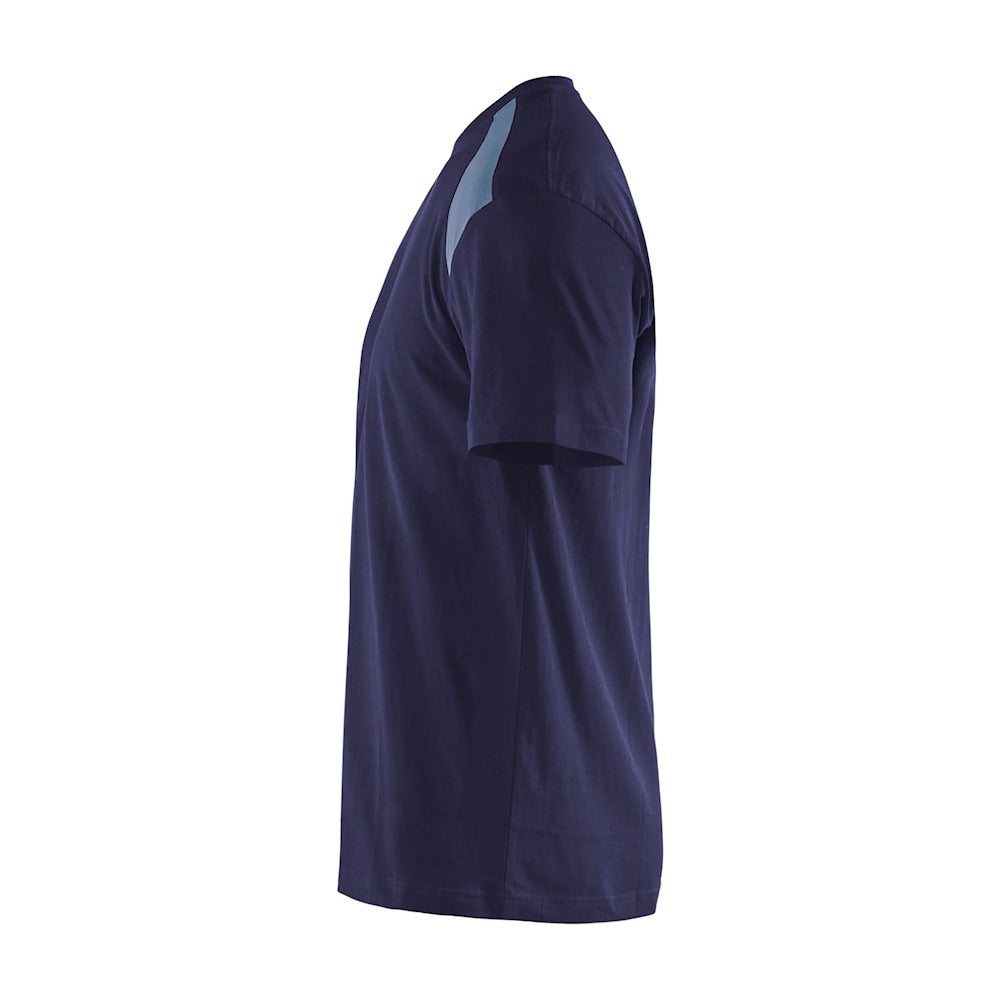 Blaklader T-shirt Navy blue/Grey