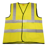 Sealey Hi-Vis Waistcoat (Site and Road Use) Yellow - XX-Large