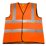 Sealey Hi-Vis Orange Waistcoat (Site and Road Use) - XX-Large