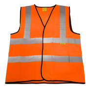 Sealey Hi-Vis Orange Waistcoat (Site and Road Use) - XX-Large