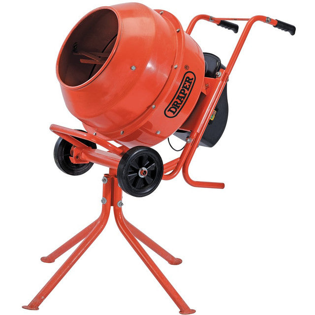 Draper Tools 230V Cement Mixer, 160L, Full Assembly Required