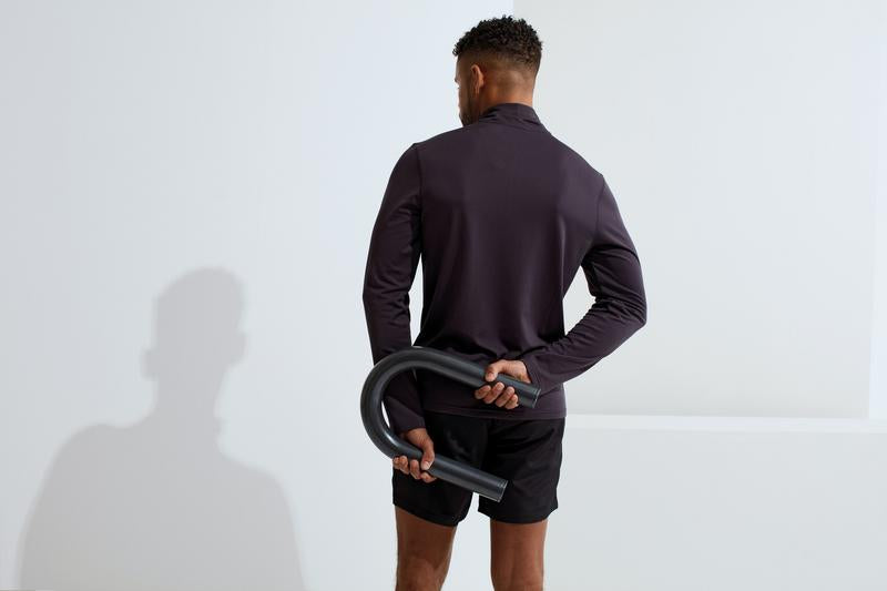TriDri® Recycled Long Sleeve Brushed Back ¼ Zip Top