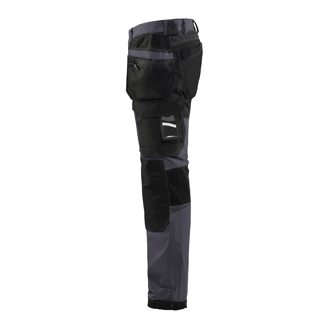 Blaklader Craftsman Trousers 4-Way Stretch 1522 - Mid Grey/Black