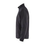 Blaklader Sweatshirt with Full Zip 3362 #colour_mid-grey-black