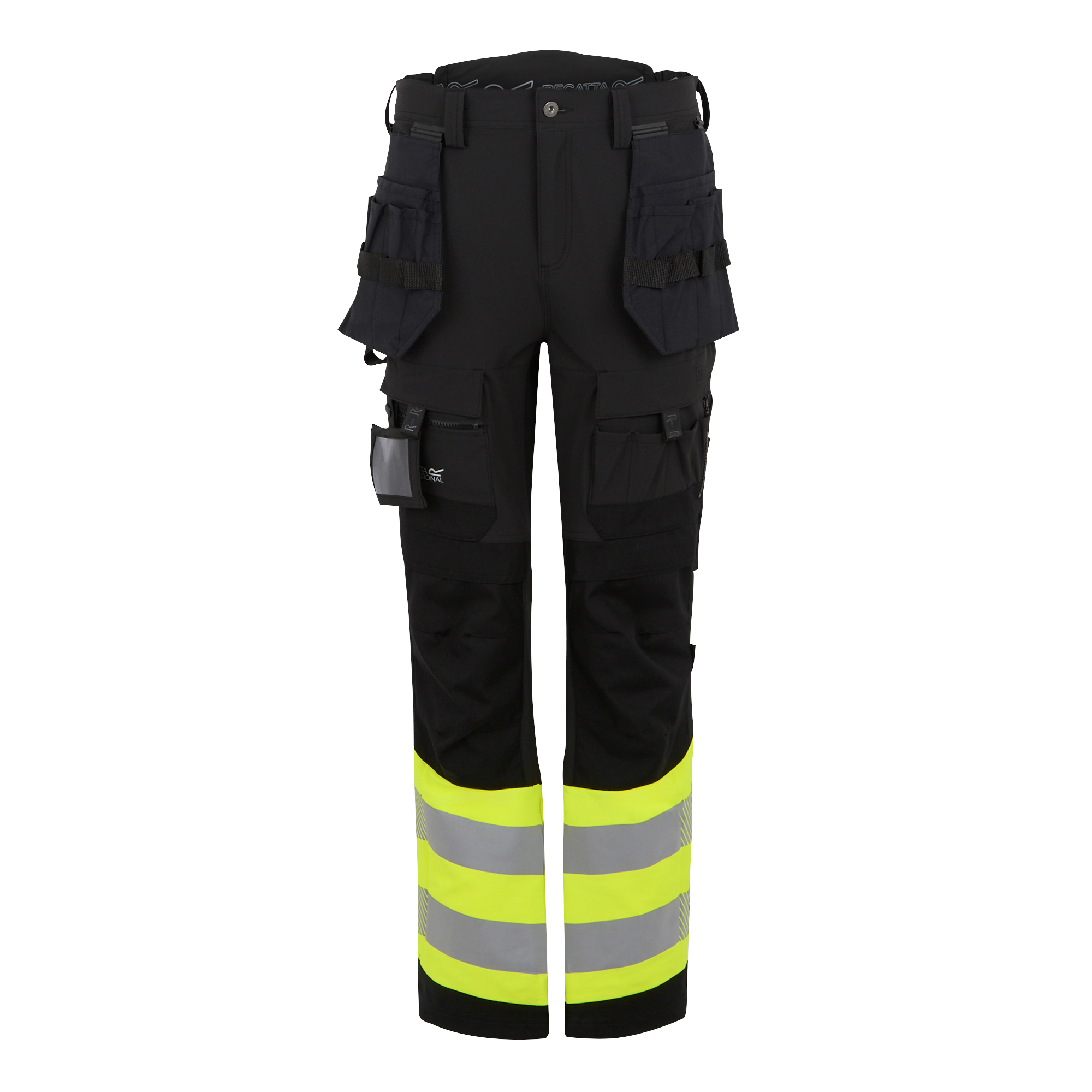 Regatta Professional Mens Hi-Vis X-Pro Stretch Holster Trousers - Class 1