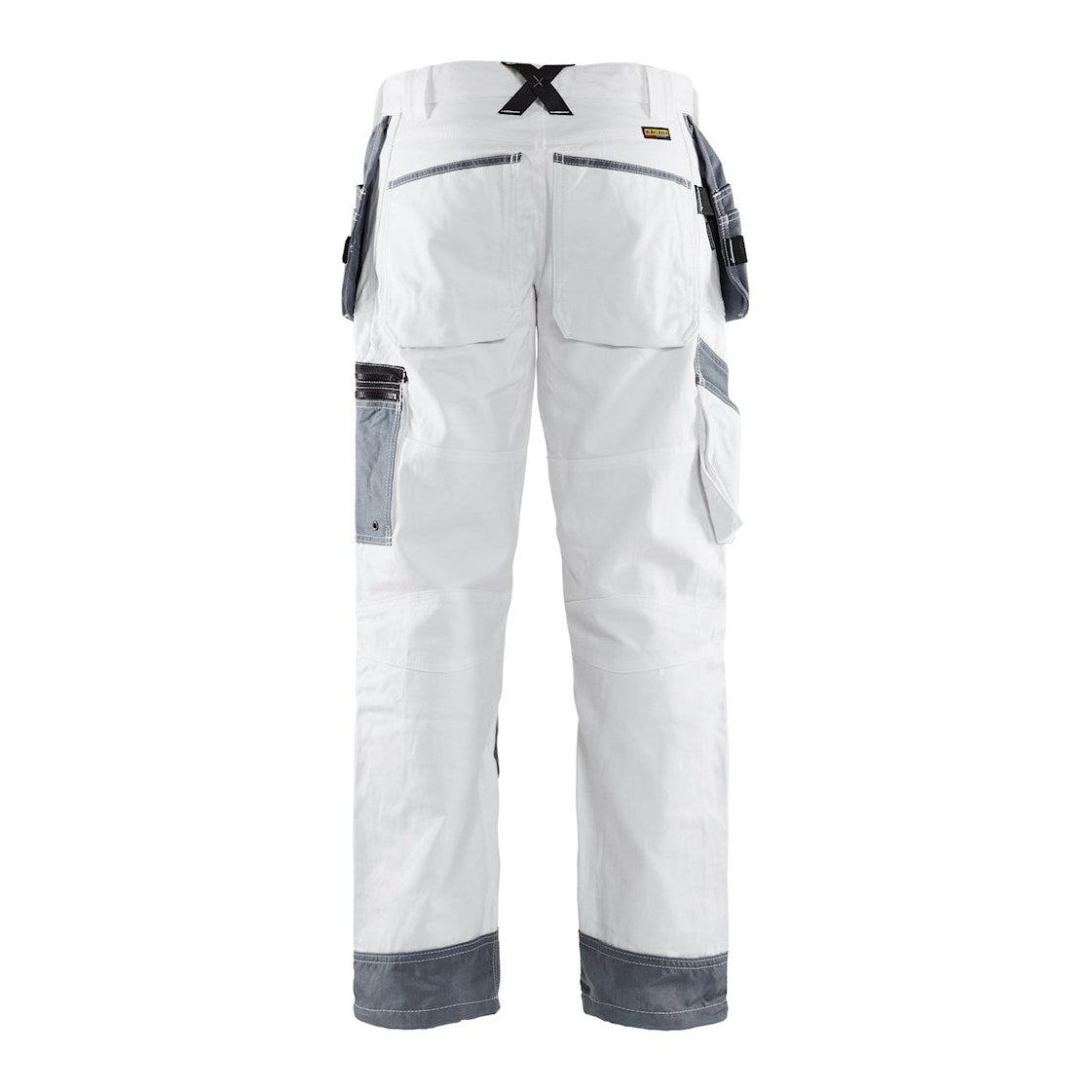 Blaklader X1500 Painters Trousers 1510 #colour_white-grey