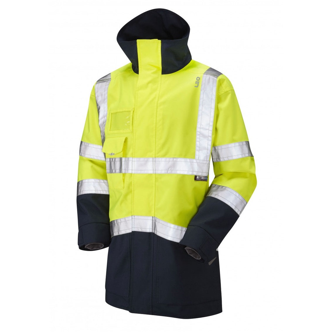 Leo Workwear CLOVELLY + HARTLAND Leo 3-in-1 Anorak + Fleece Jacket