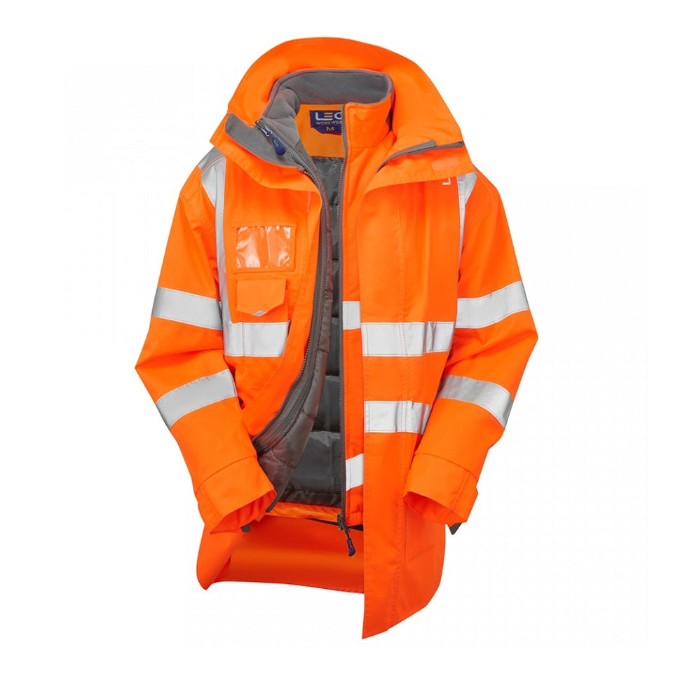 Leo Workwear CLOVELLY + TORRINGTON Leo 3-in-1 Anorak + Bodywarmer