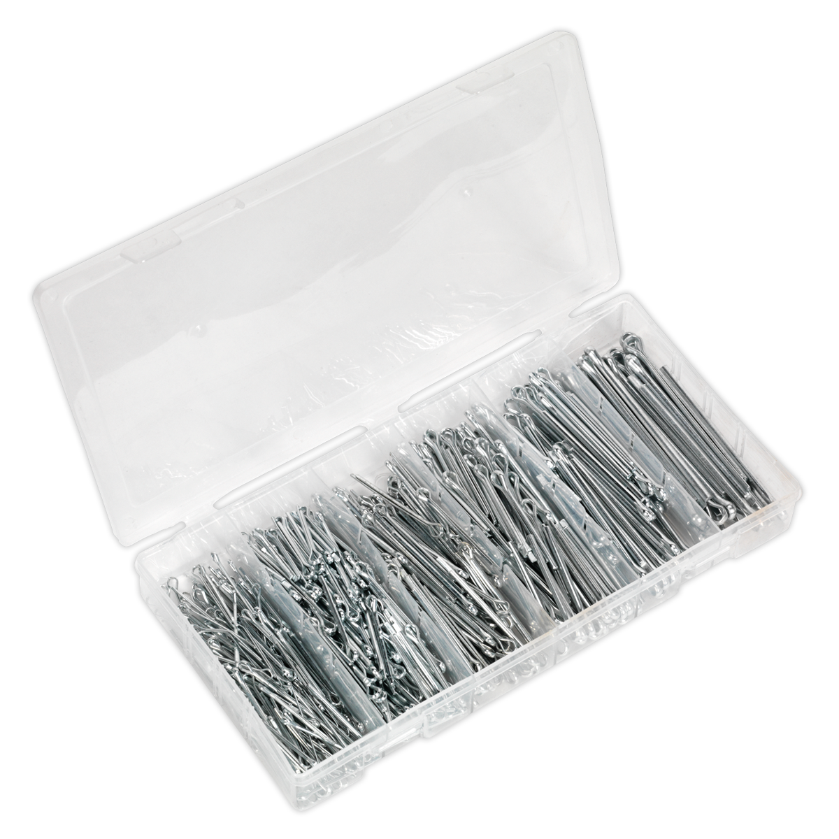 Sealey Split Pin Assortment 555pc Small Sizes Metric & Imperial
