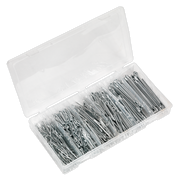 Sealey Split Pin Assortment 555pc Small Sizes Metric & Imperial
