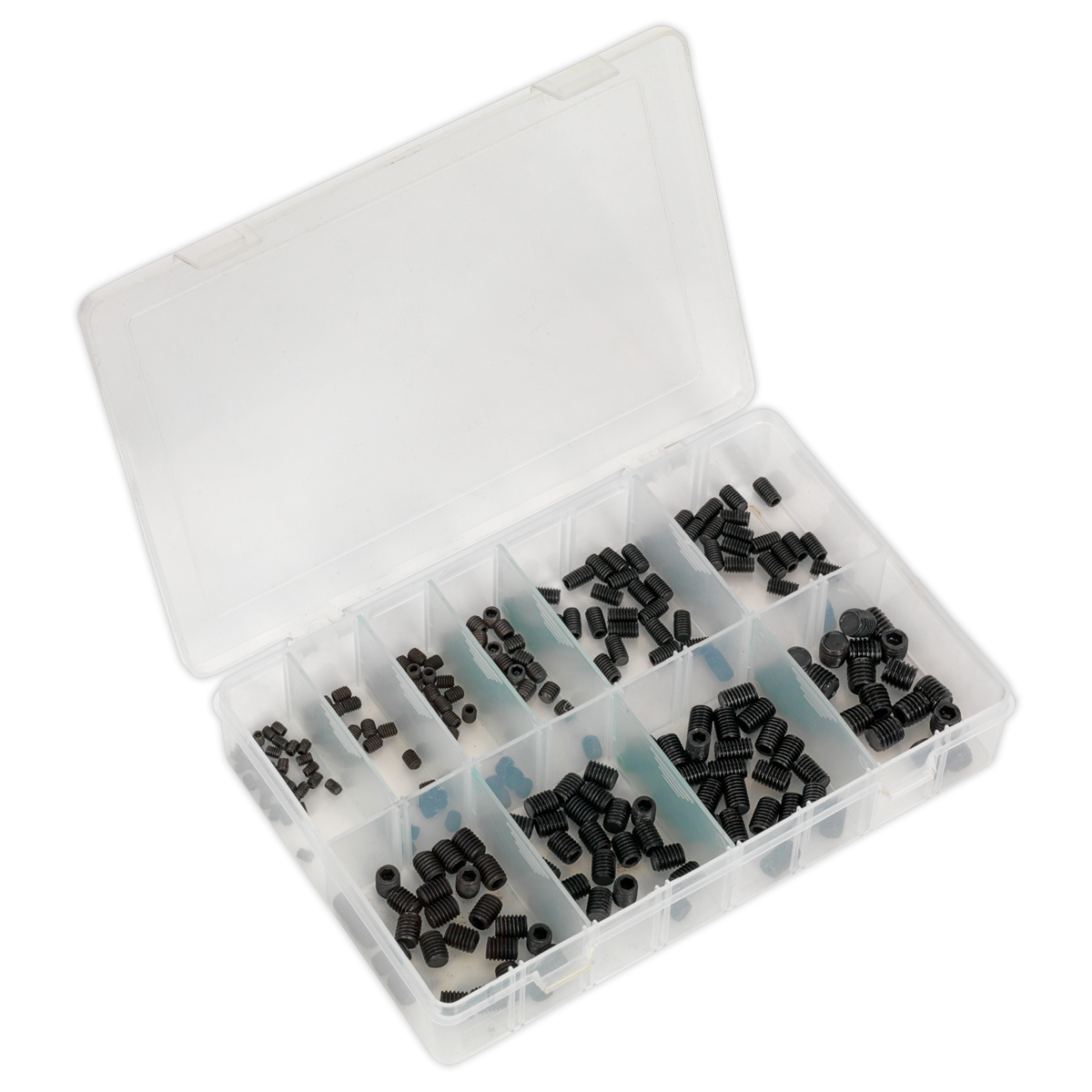 Sealey Grub Screw Assortment 250pc DIN 916 M4-M10 Metric