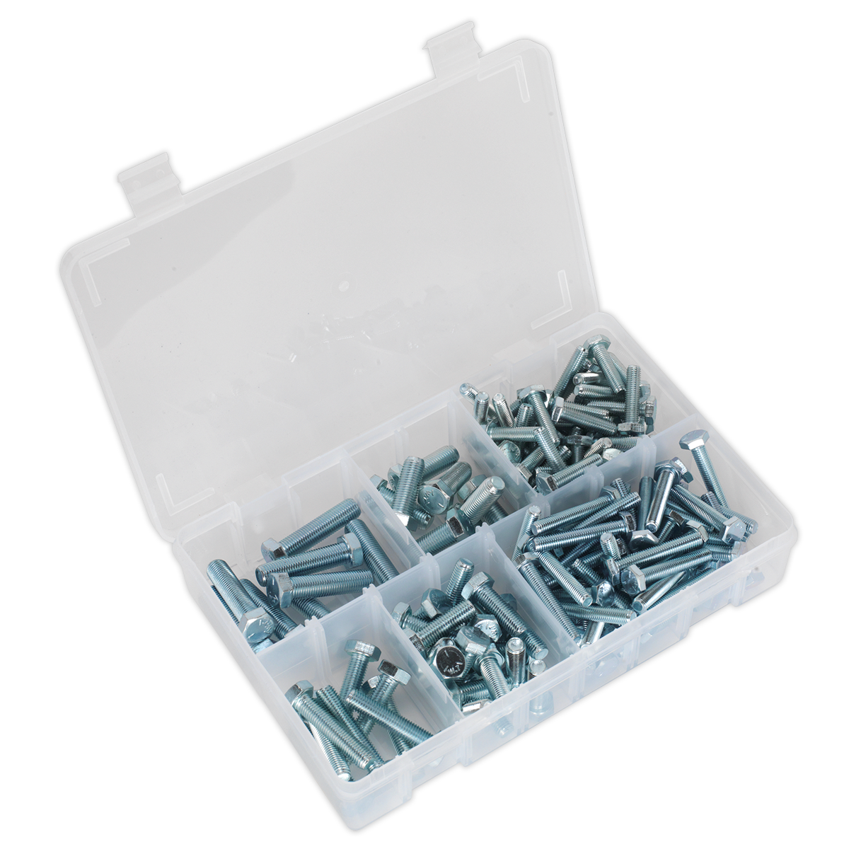 Sealey Setscrew Assortment 144pc 1/4"-3/8"UNF