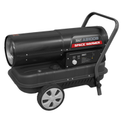 Sealey Space Warmer® Kerosene/Diesel Heater 100,000Btu/hr with Wheels