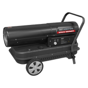 Sealey Space Warmer® Kerosene/Diesel Heater 175,000Btu/hr with Wheels