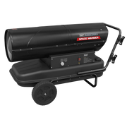 Sealey Space Warmer® Kerosene/Diesel Heater 240,000Btu/hr with Wheels