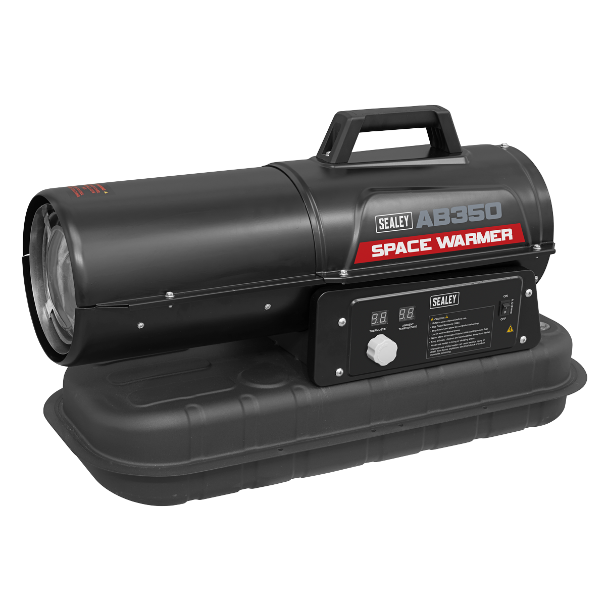 Sealey Space Warmer® Kerosene/Diesel Heater 35,000Btu/hr without Wheels
