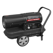 Sealey Space Warmer® Kerosene/Diesel Heater 70,000Btu/hr with Wheels