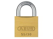 ABUS Mechanical 55/30mm Brass Padlock Keyed Alike 5301