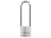 ABUS Mechanical 64TI/30mm TITALIUM Padlock 60mm Long Shackle Keyed Alike KA6312