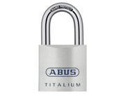 ABUS Mechanical 80TI/50mm TITALIUM Padlock Keyed Alike KA8012
