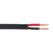 Sealey Automotive Cable Thick Wall Flat Twin 2 x 2mm² 28/0.30mm 30m Black
