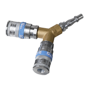 Sealey Twin Coupling Bodies Y-Adaptor AC55