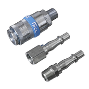 Sealey Air Tool Coupling Kit 3pc 1/4"BSP