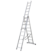 Sealey Aluminium Extension Combination Ladder 3x9 EN 131