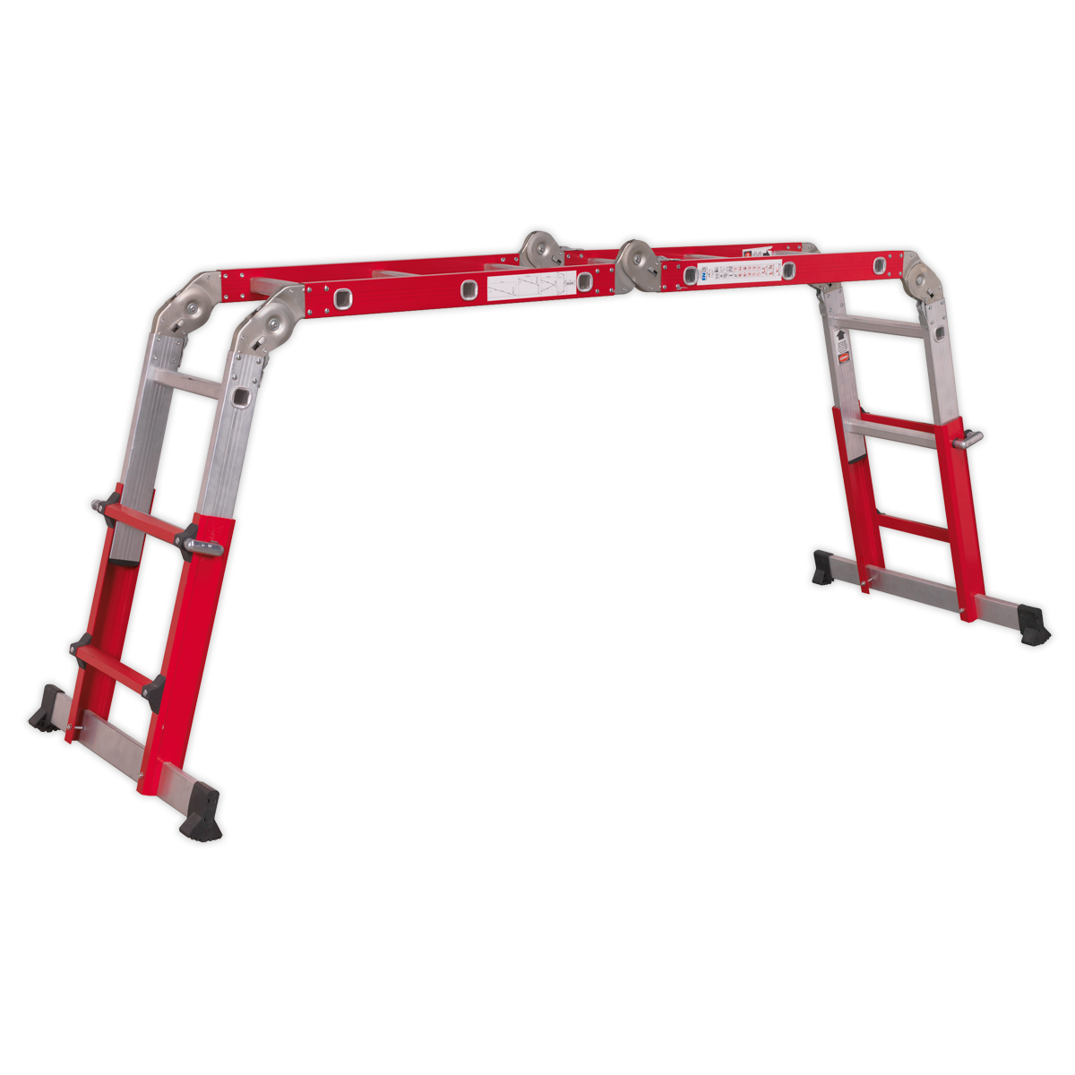 Sealey Aluminium Multipurpose Ladder EN 131 Adjustable Height