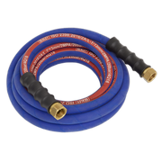 Sealey Air Hose 5m x Ø13mm with 1/2"BSP Unions Extra-Heavy-Duty