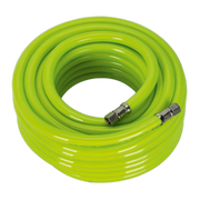Sealey Air Hose High-Visibility 15m x Ø10mm with 1/4"BSP Unions