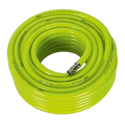 Sealey Air Hose High-Visibility 20m x Ø10mm with 1/4"BSP Unions