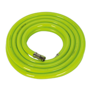 Sealey Air Hose High-Visibility 5m x Ø10mm with 1/4"BSP Unions