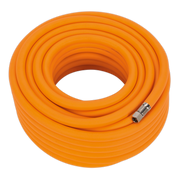 Sealey Air Hose 20m x Ø10mm Hybrid High-Visibility with 1/4"BSP Unions