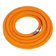 Sealey Air Hose 5m x Ø10mm Hybrid High-Visibility with 1/4"BSP Unions
