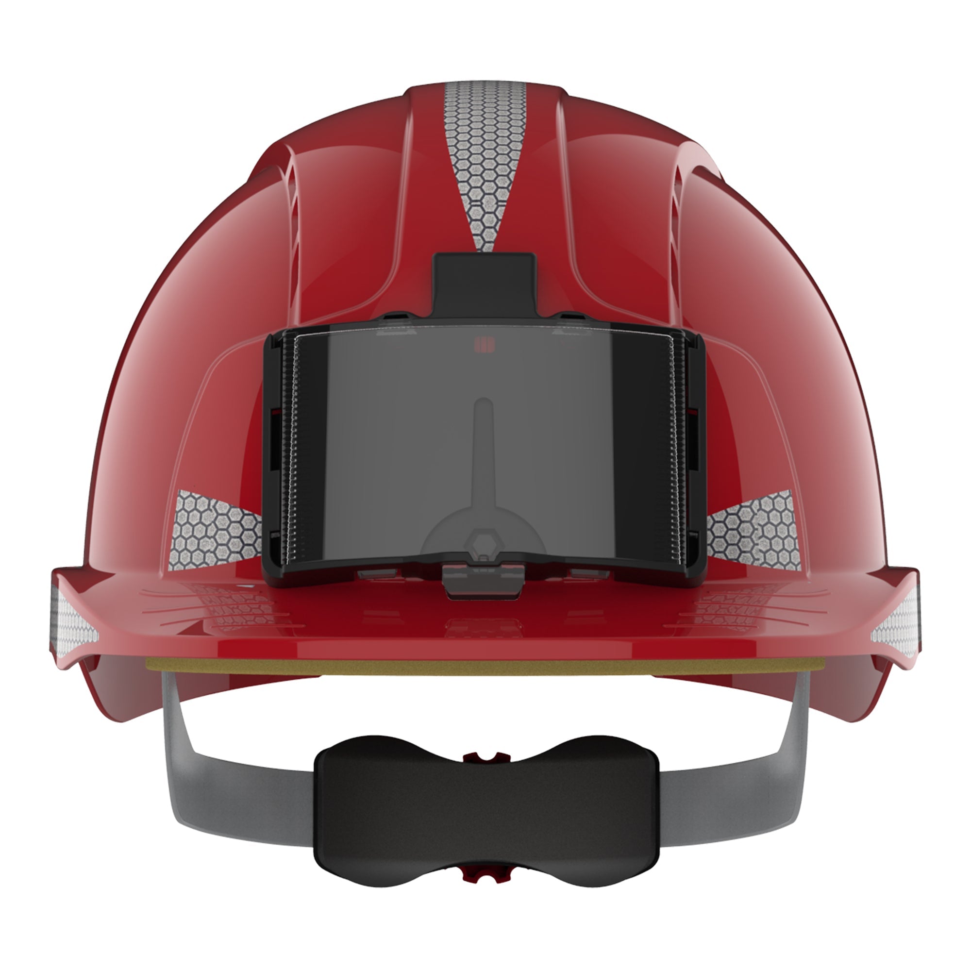 JSP EVOLite Safety Helmet with CR2 Decals and ID Badge Holder / Lamp Bracket