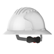 JSP EVO 6100 Full Brim Safety Helmet with Wheel Ratchet