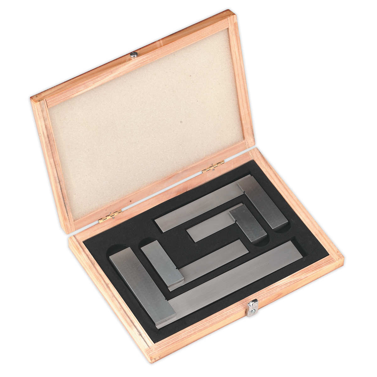 Sealey Precision Steel Square Set 4pc