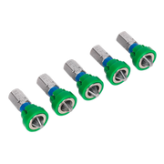 Sealey Power Tool Bit Pozi #2 with Magnetic Holder S2 25mm Pack of 5